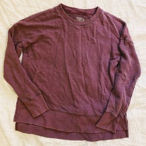 Crew neck sweatshirt